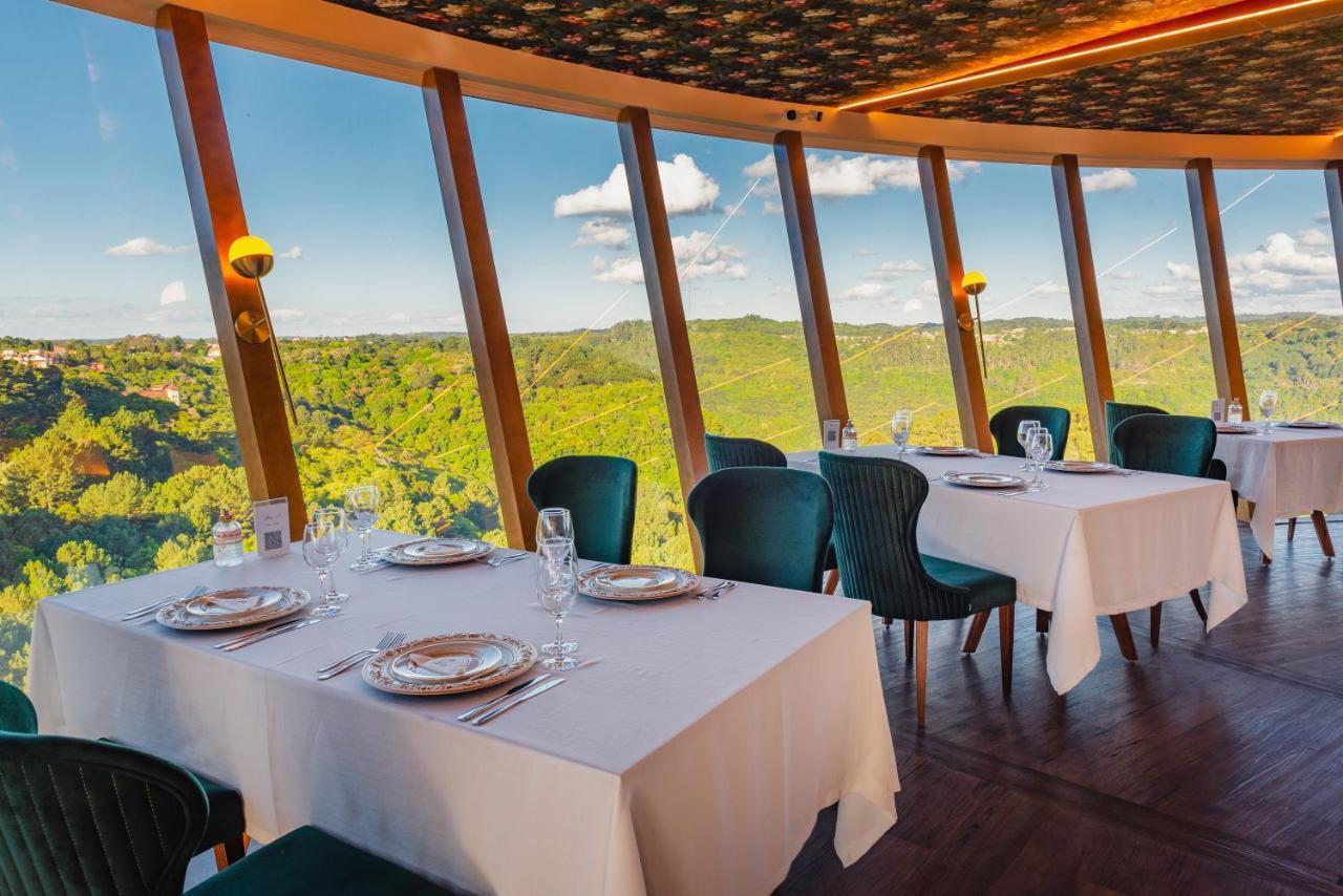 Hotel E Restaurante Giratorio Rf Vision - A Melhor Vista 360 De Gramado Bagian luar foto