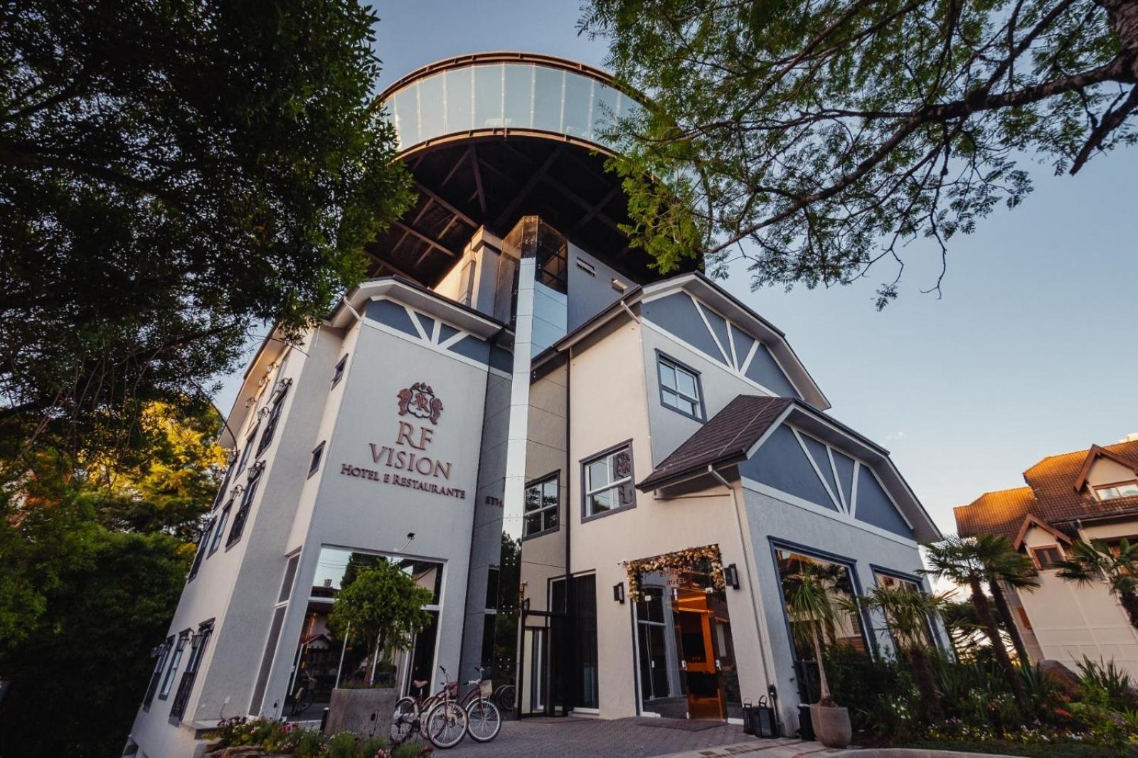Hotel E Restaurante Giratorio Rf Vision - A Melhor Vista 360 De Gramado Bagian luar foto