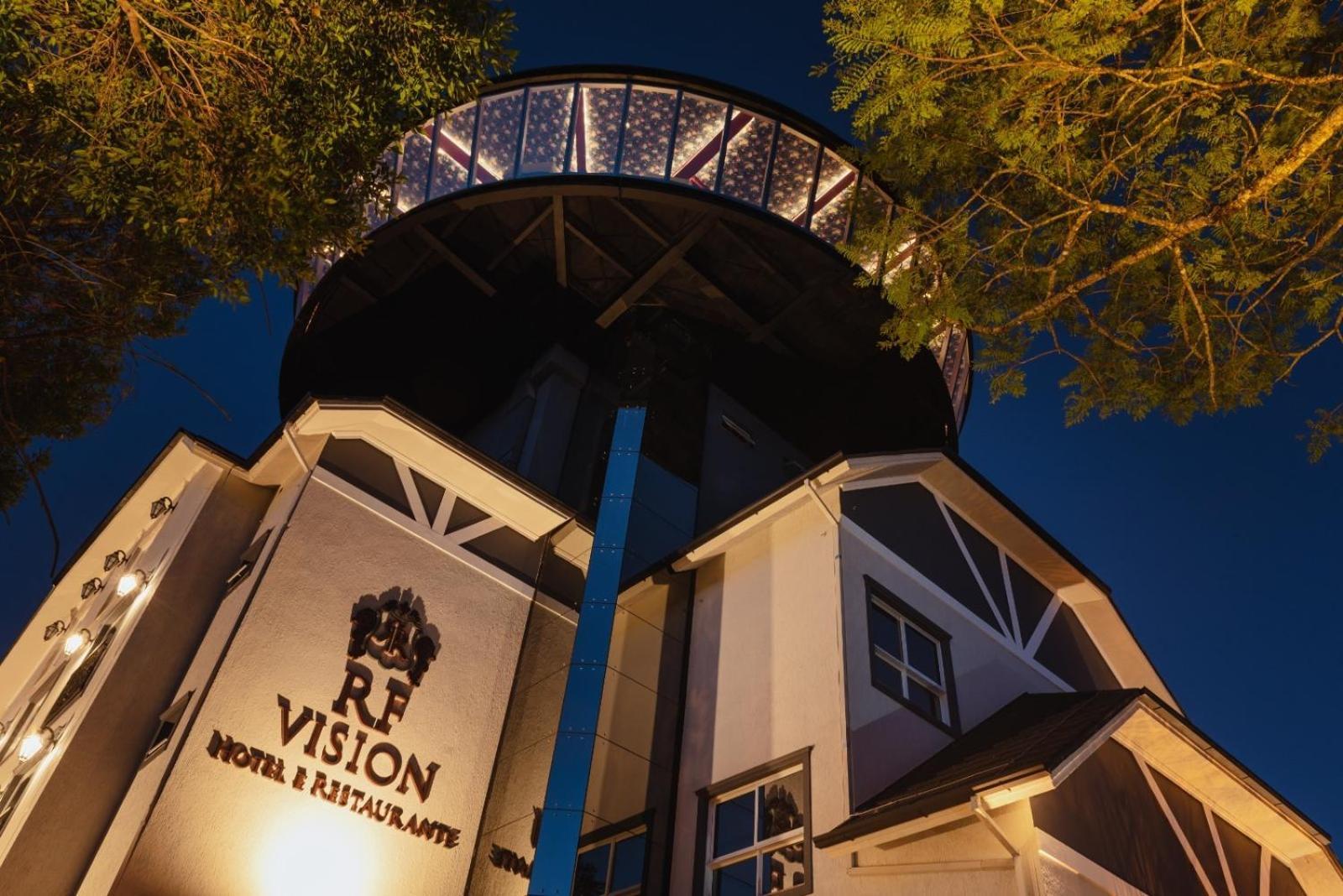 Hotel E Restaurante Giratorio Rf Vision - A Melhor Vista 360 De Gramado Bagian luar foto